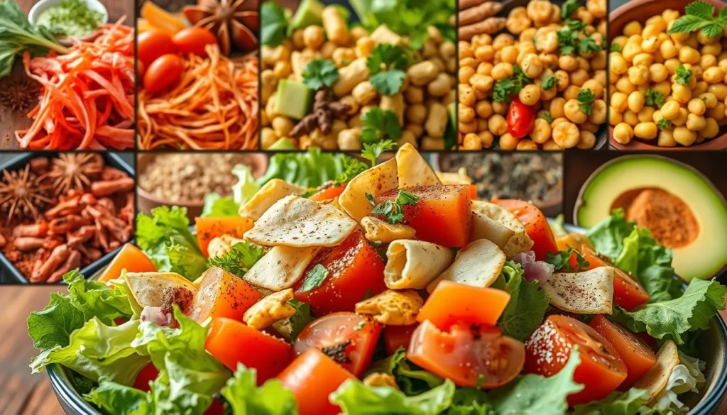 Authentic Lebanese Fattoush variations around the world Authentic Lebanese Fattoush variations around the world