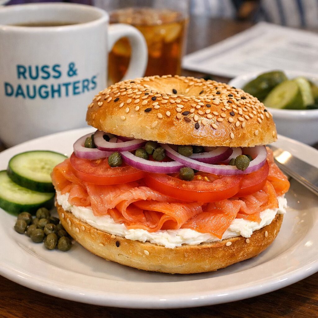 15 Best Breakfast Spots in NYC That Locals Swear By 2 Classic bagel and lox delight