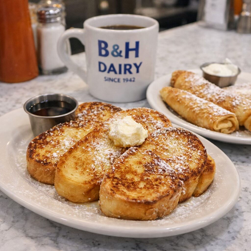 15 Best Breakfast Spots in NYC That Locals Swear By 4 Kosher breakfast delights at B&H Dairy