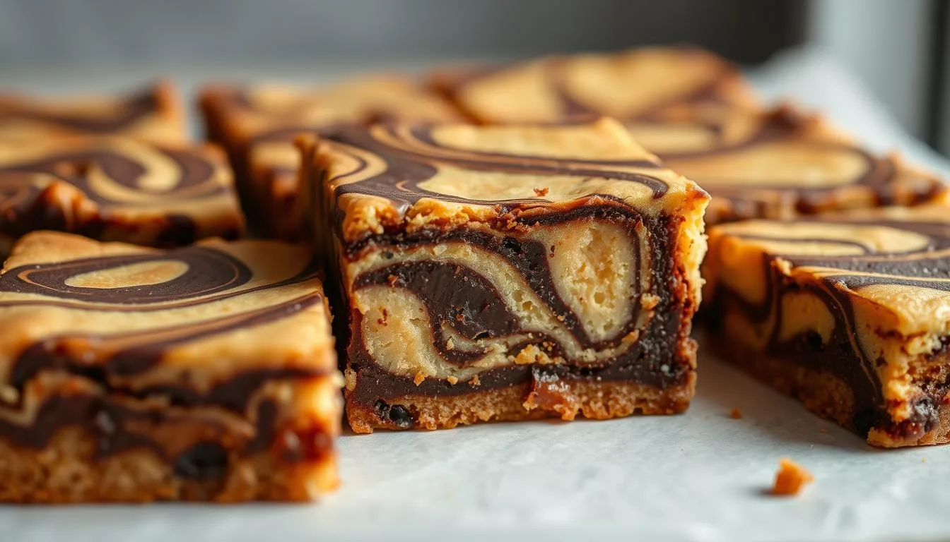 Marble Blondies: Indulgent and Fudgy 1 Indulge in the rich, fudgy goodness of Marble Blondies - an easy-to-make treat perfect for any occasion.