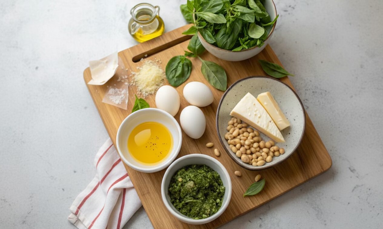 Viral Pesto Eggs: Easy Recipe 2 Pesto Eggs ingredients