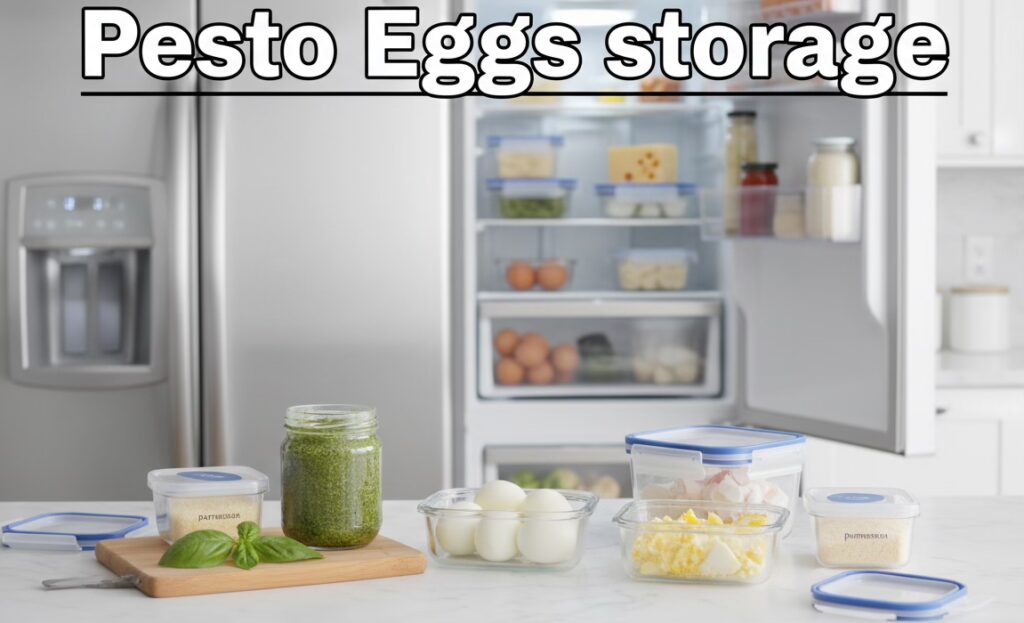 Viral Pesto Eggs: Easy Recipe 3 Pesto Eggs storage