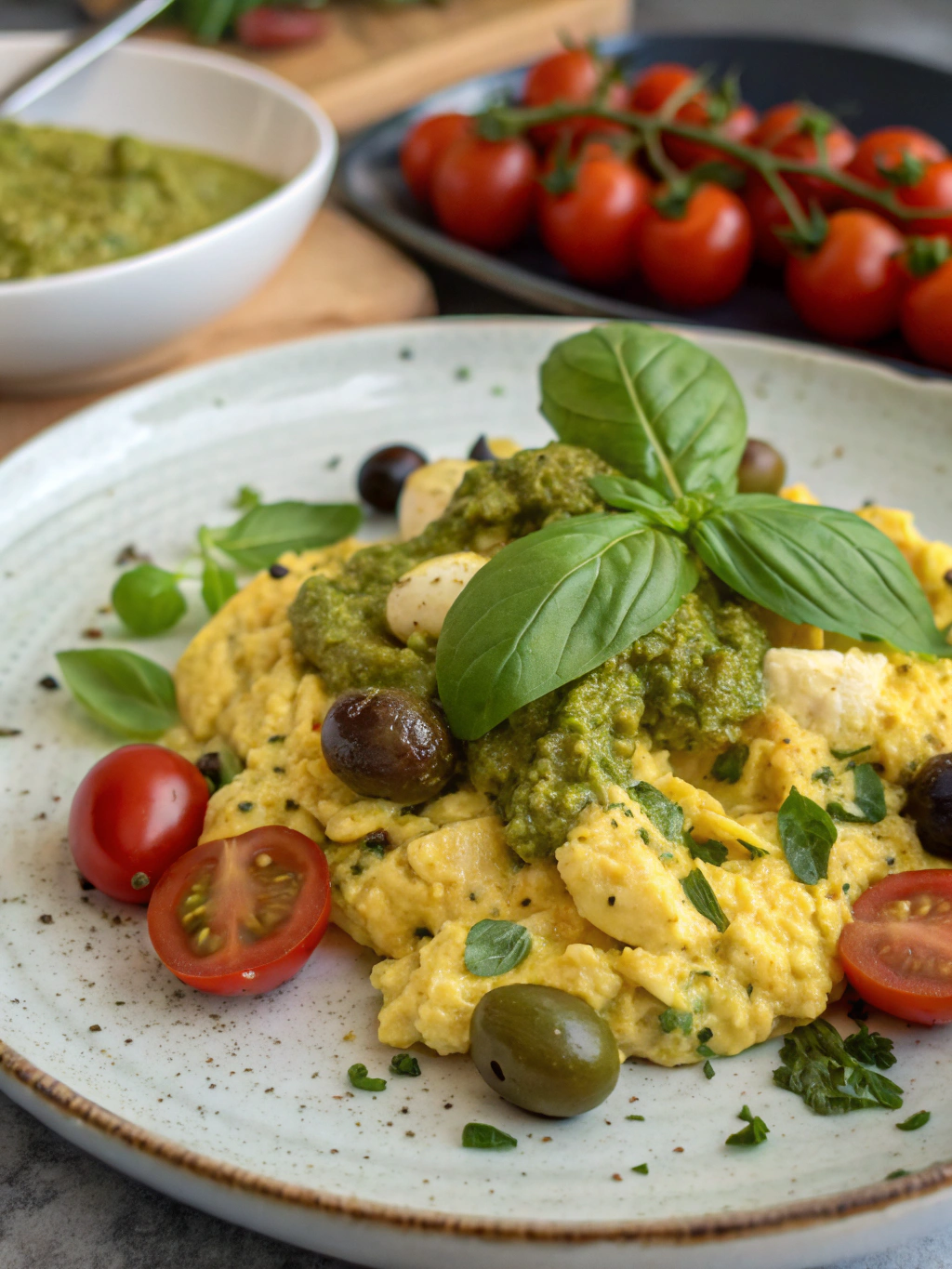 Viral Pesto Eggs: Easy Recipe 1 Pesto Eggs