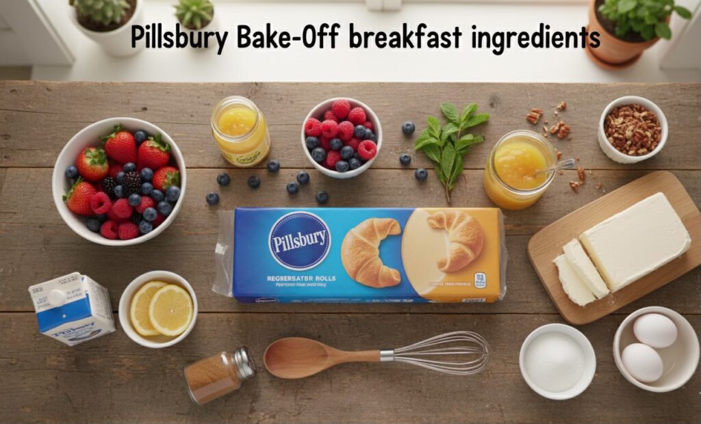 The Winning Pillsbury Bake-Off Breakfast Recipes 2 Pillsbury Bake-Off breakfast ingredients