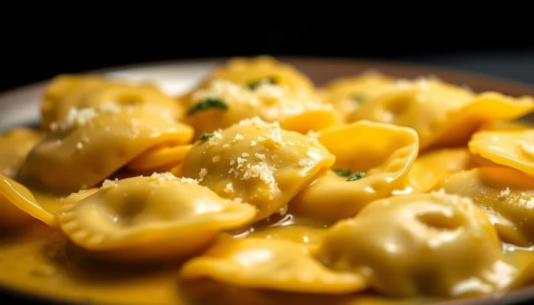 Ravioli with Sage Butter Sauce: A Flavorful Dish 4 Ravioli with Sage Butter Sauce