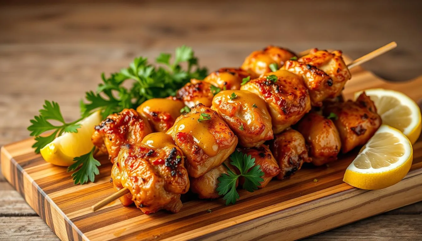 Juicy Shish Tawook Grilled Chicken - Easy Recipe 1 Shish Tawook Grilled Chicken