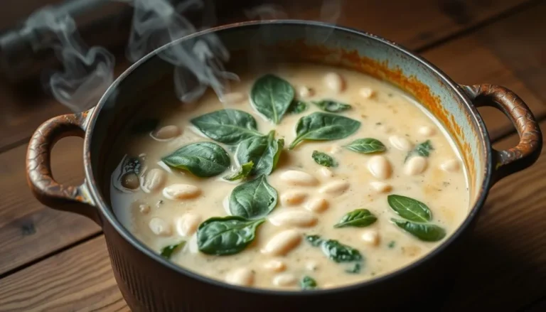 Hearty Spinach and White Bean Soup Recipe 4 Spinach and White Bean Soup
