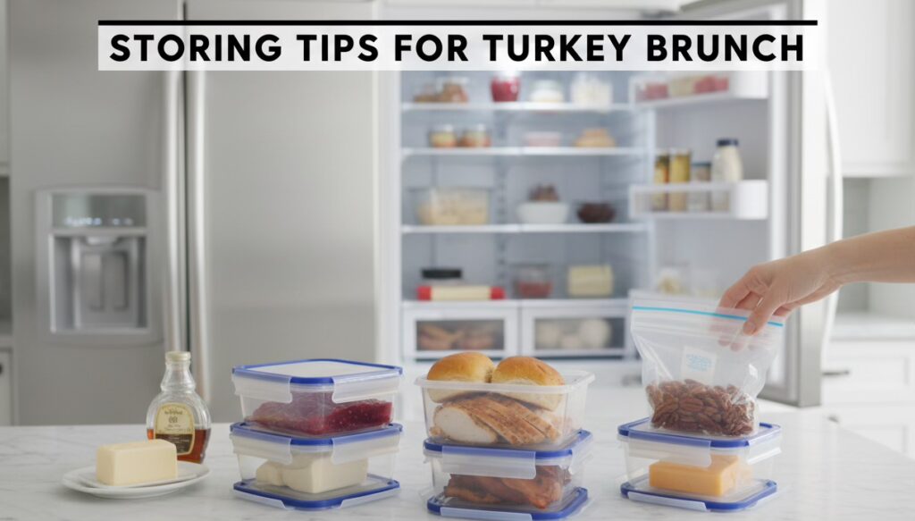Storing Tips for Turkey Brunch