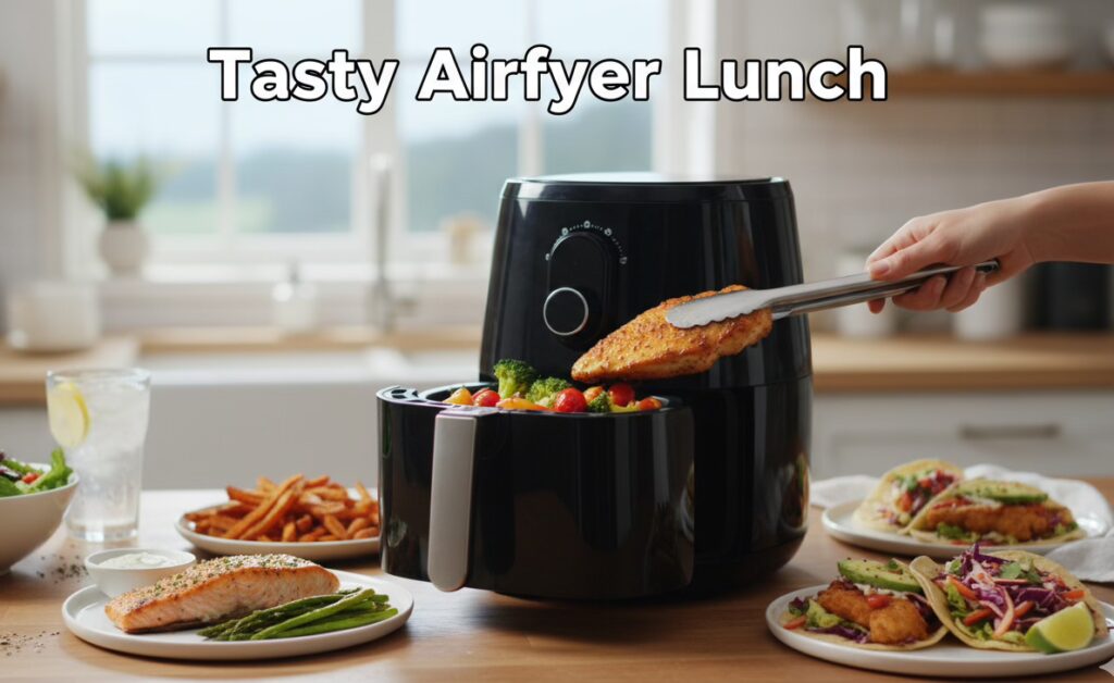Delicious Air Fryer Dishes: Healthy Meals in Minutes 2 Tasty Air Fryer Lunch