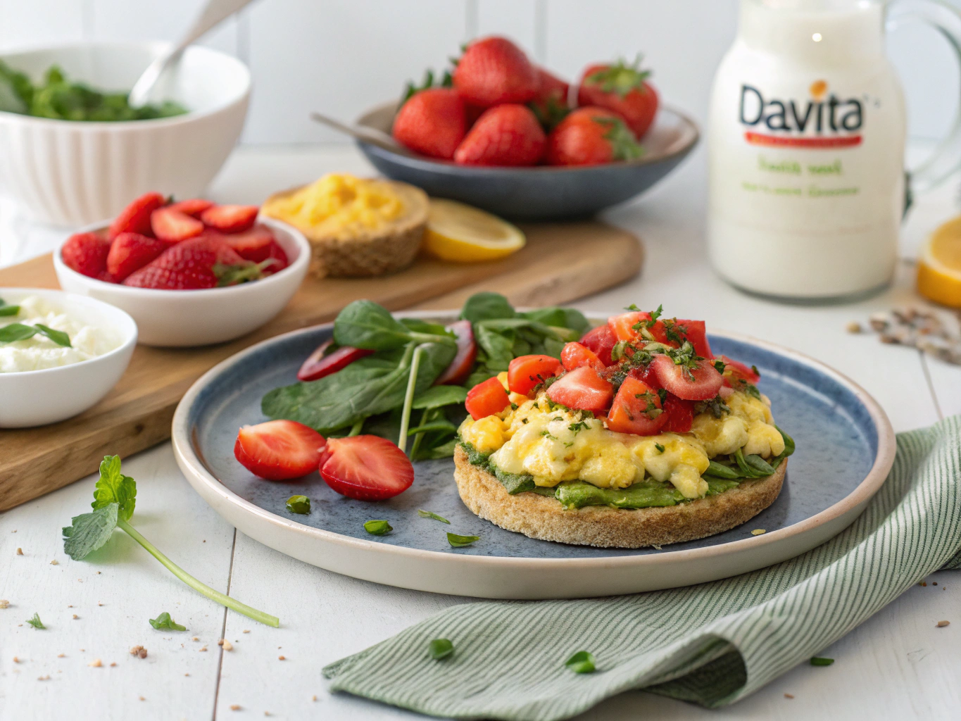 an image of [davita breakfast recipes] dish presented in a table