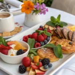 an image of [easy sweet breakfast recipes] dish presented in a table