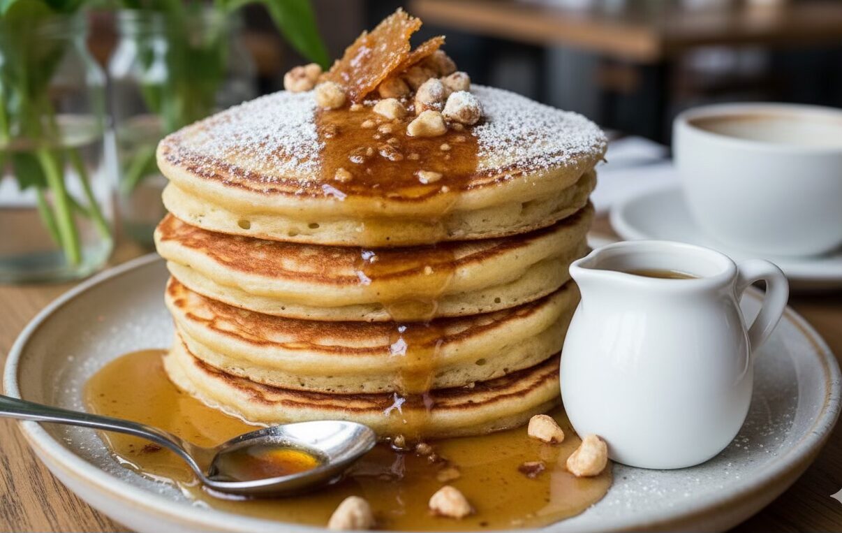15 Best Breakfast Spots in NYC That Locals Swear By 9 malted pancakes from Sunday in Brooklyn