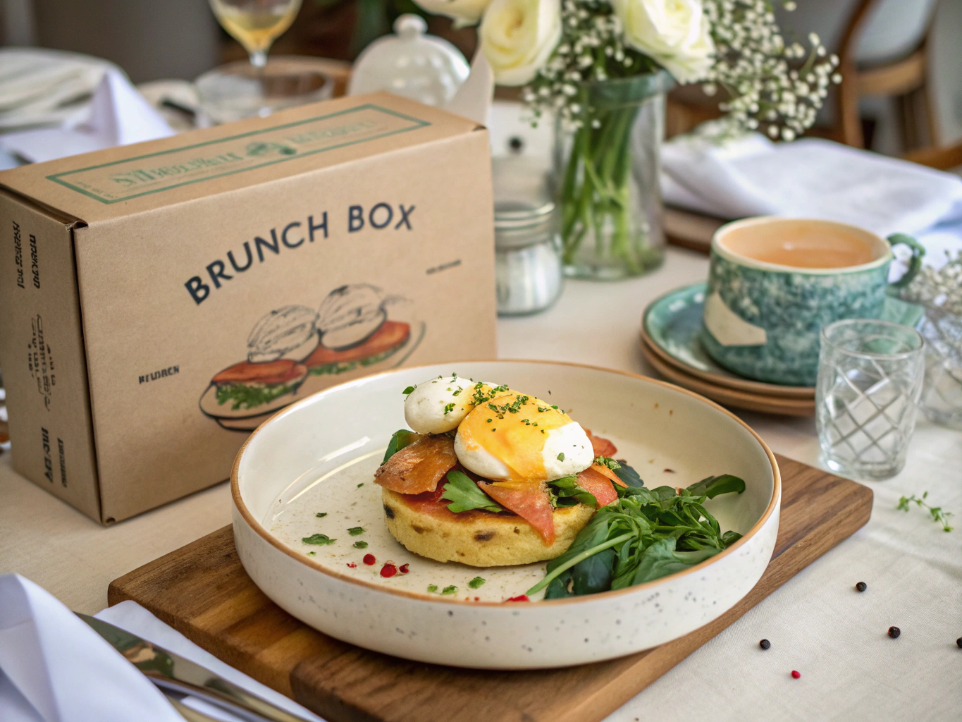 an image of [recipe box brunch hub] dish presented in a table