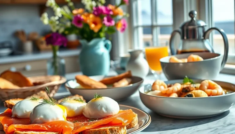 seafood breakfast