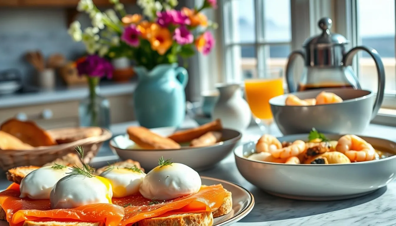 Savor the Sea: Delicious Seafood Breakfast Dishes 1 seafood breakfast