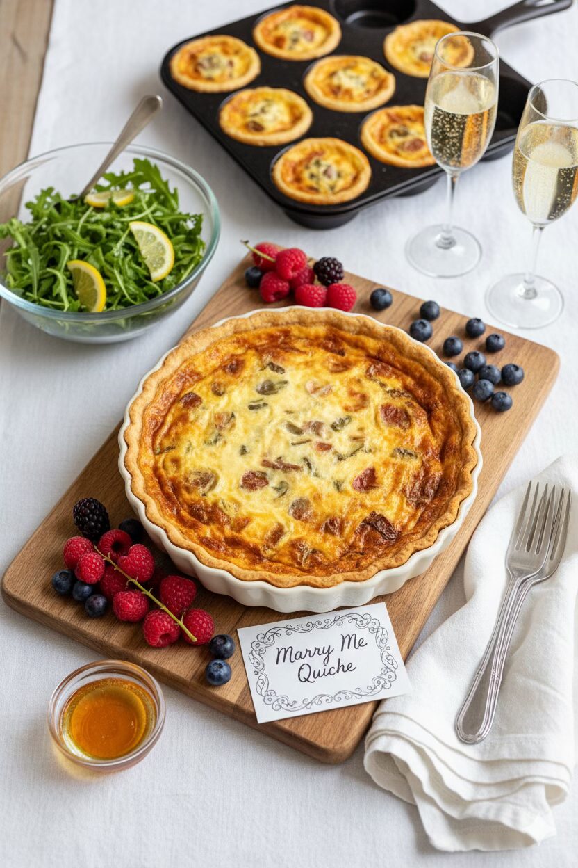 Say 'Yes' to Flavor: Making the Marry Me Quiche 3 Marry Me Quiche-Serving Suggestions-