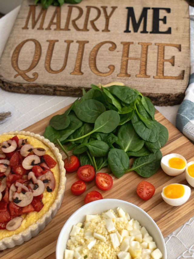 Say 'Yes' to Flavor: Making the Marry Me Quiche 2 Marry Me Quiche ingredients