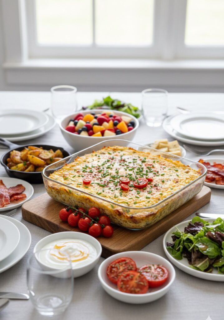 The Ultimate Breakfast Casserole Recipe with Biscuits 4 Serving Suggestions for breakfast casserole