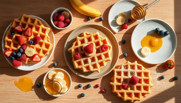 easy banana waffles serving ideas easy banana waffles serving ideas
