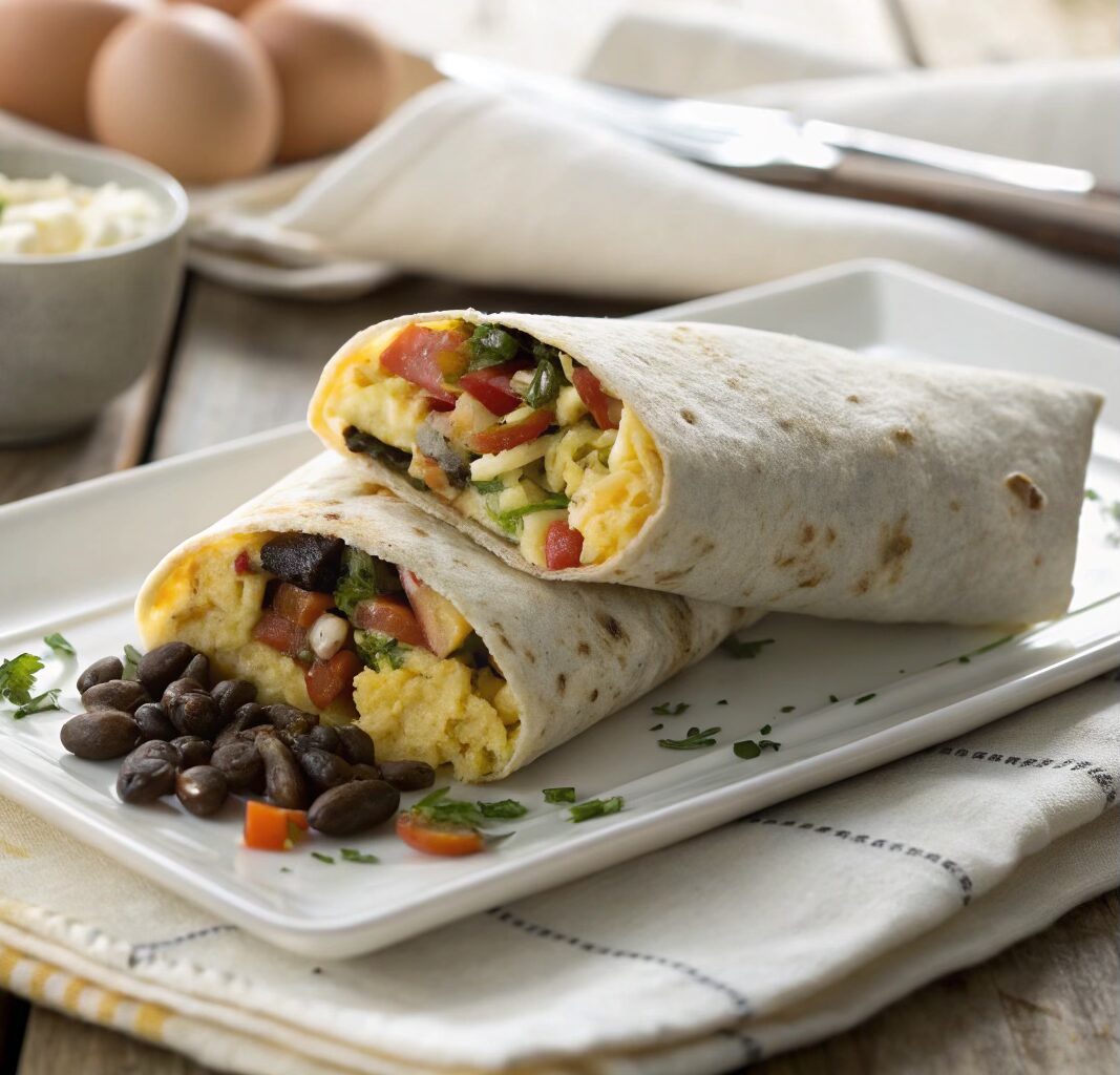 The Ultimate High Protein Breakfast Burrito 3 high protein breakfast burrito Serving Suggestions