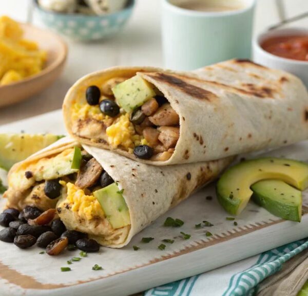 The Ultimate High Protein Breakfast Burrito 2 high protein breakfast burrito ingredients