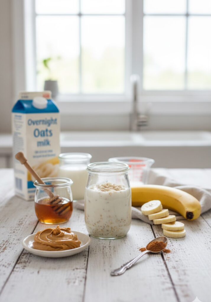 3 Energizing BlendJet Breakfast Recipes to Power Your Mornings 4 ingredients for Overnight Oats Smoothie