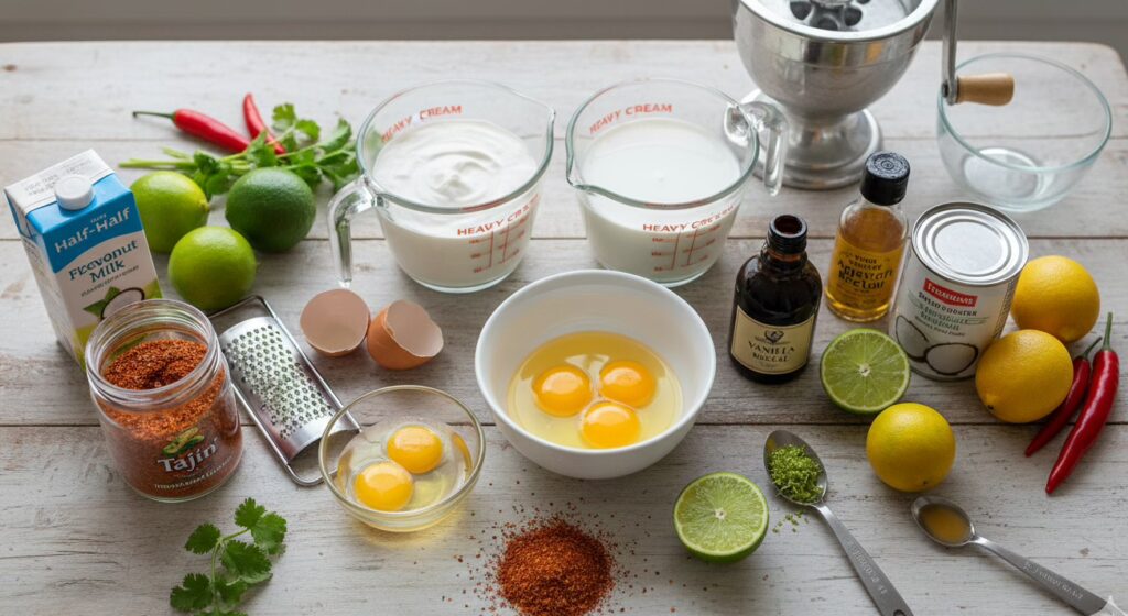 tajin ice cream ingredients