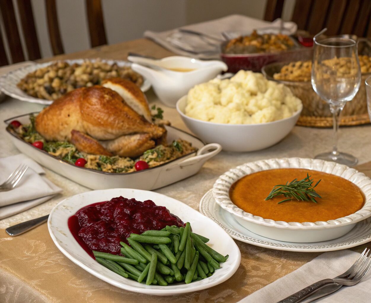 thanksgiving dinner recipes Serving Suggestions