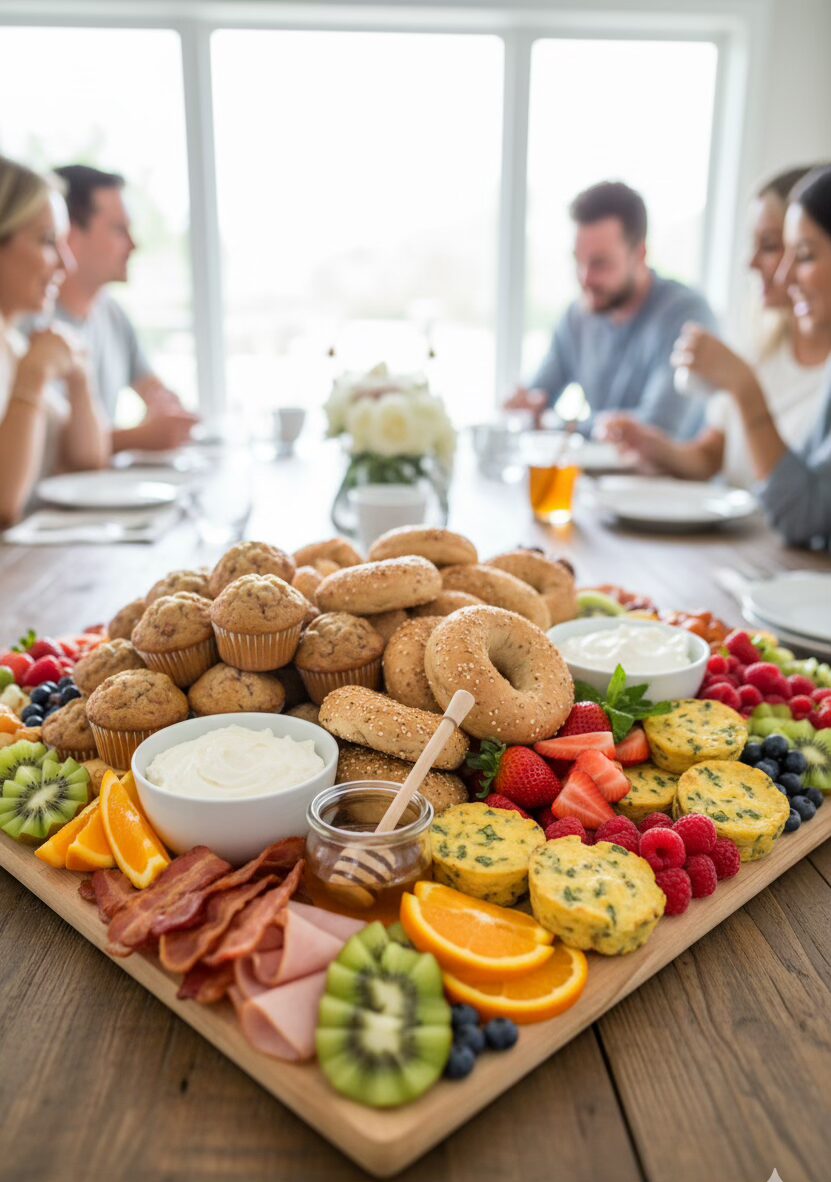 15 Delightful Brunch Potluck Ideas 8 Breakfast Charcuterie Board