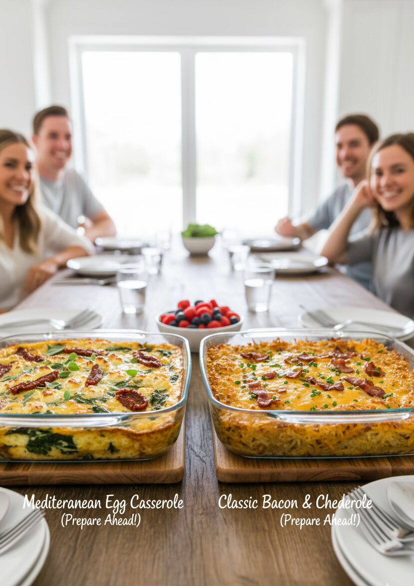 15 Delightful Brunch Potluck Ideas 2 Make-Ahead Breakfast Casseroles