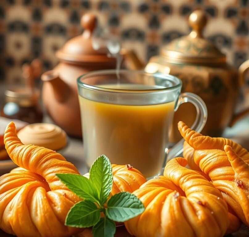 Traditional dessert pairings with Moroccan mint tea Traditional dessert pairings with Moroccan mint tea