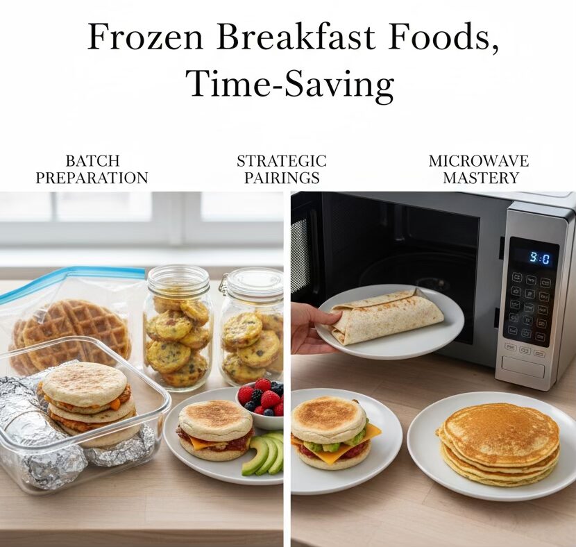 The Healthiest Frozen Breakfast Foods 4 frozen breakfast foods, Time-Saving