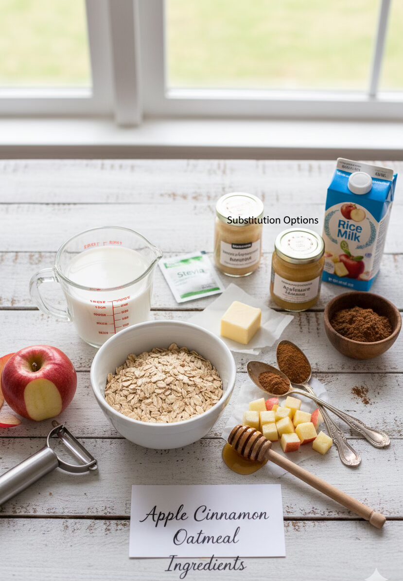 Healthy DaVita Breakfast Recipes for Kidney Diet 2 Apple Cinnamon Oatmeal