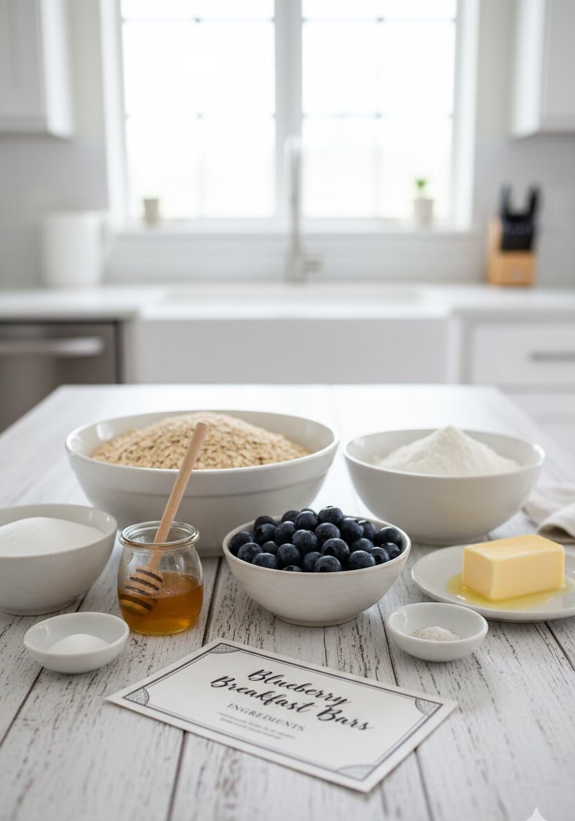 Healthy DaVita Breakfast Recipes for Kidney Diet 3 Blueberry Breakfast Bars