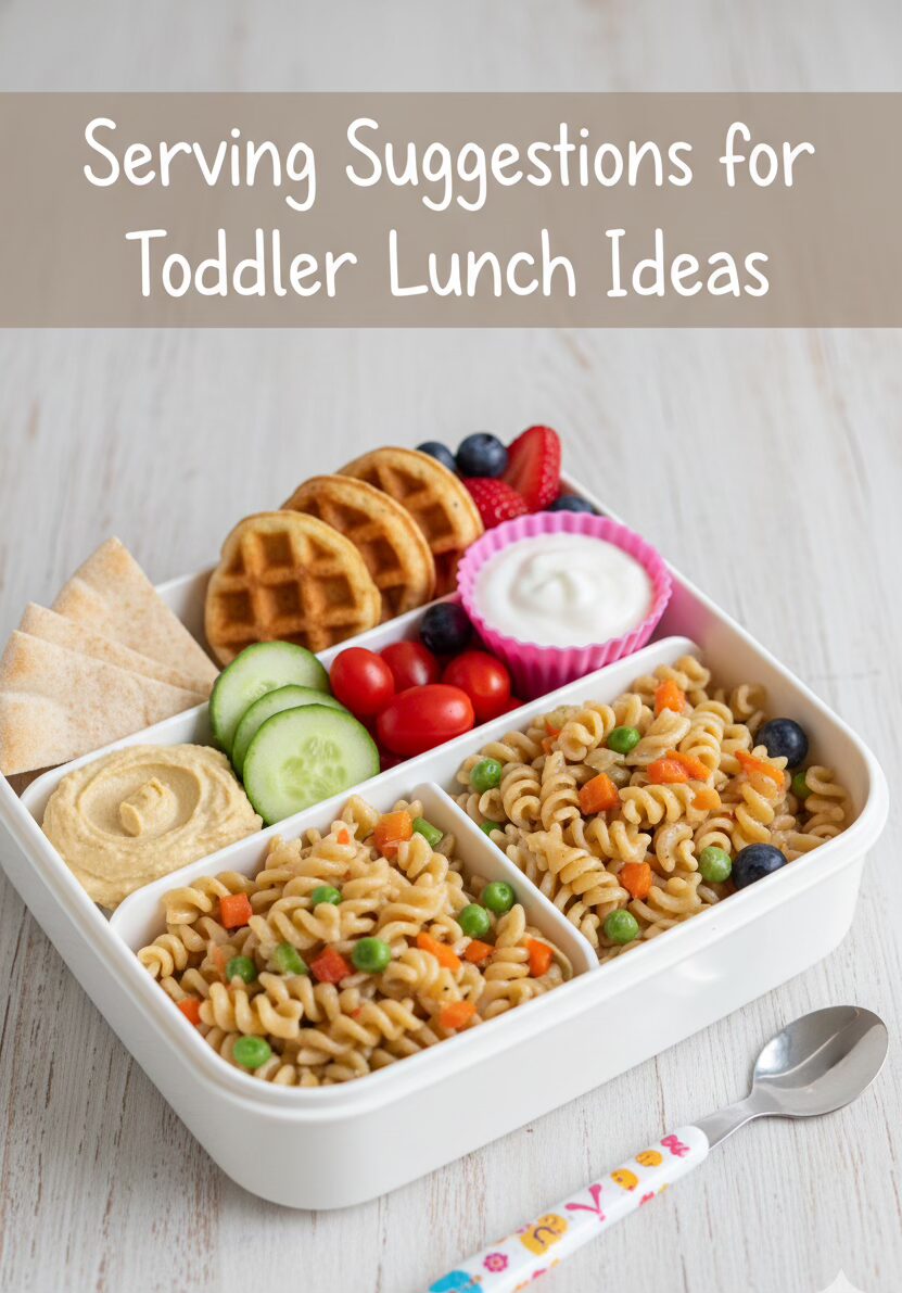 serving suggestions for toddler lunch ideas