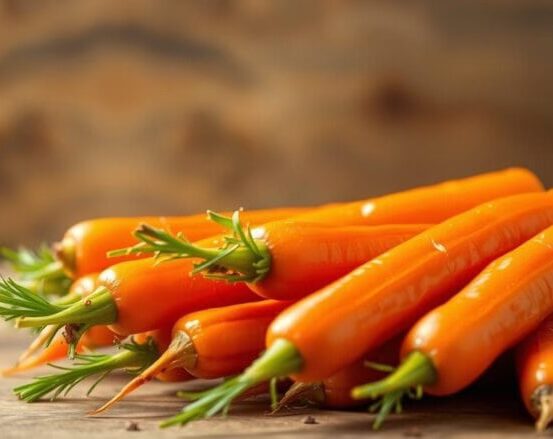 healthy glazed carrots