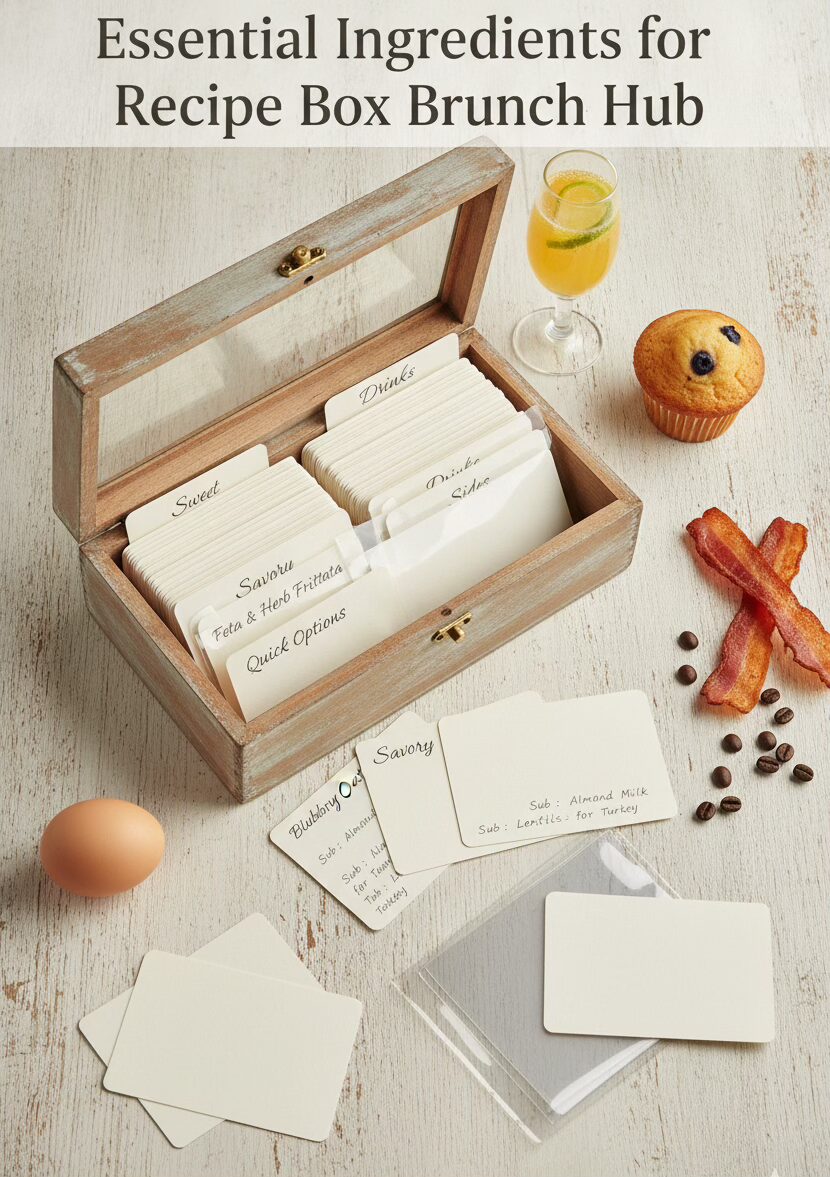 The Perfect Recipe Box Brunch Hub 2 Essential Ingredients for Recipe Box Brunch Hub