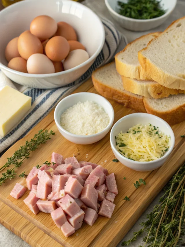 Savory French Toast: Delicious Brunch Twist 2 Savory French Toast ingredients