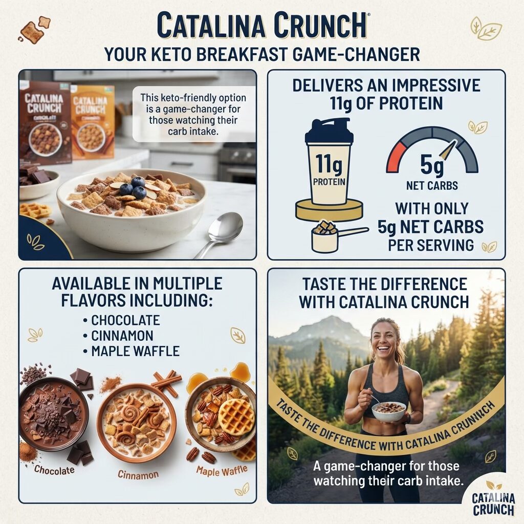 10 High Protein Breakfast Cereals That Actually Taste Great 3 Catalina Crunch