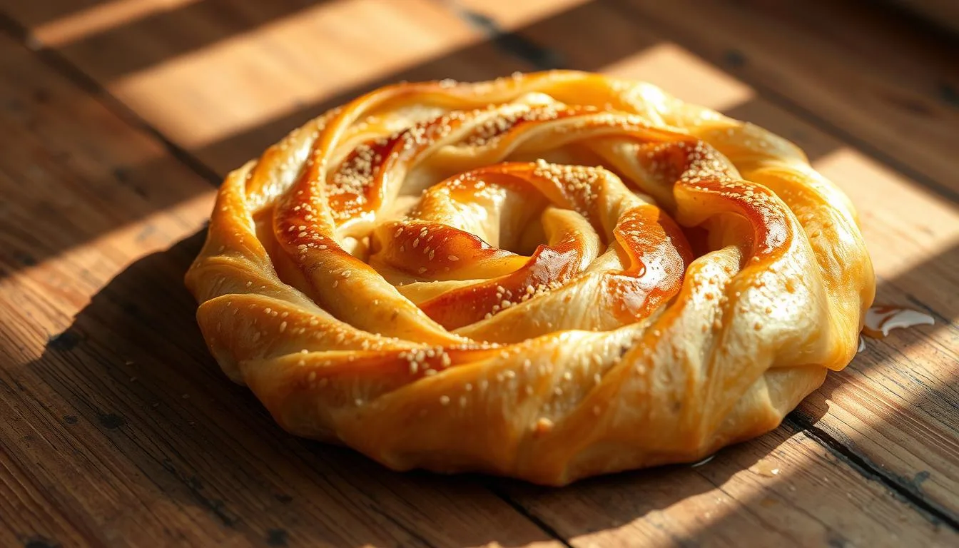 M'hanncha snake pastry popular moroccan recipes Mhanncha snake pastry popular moroccan recipes
