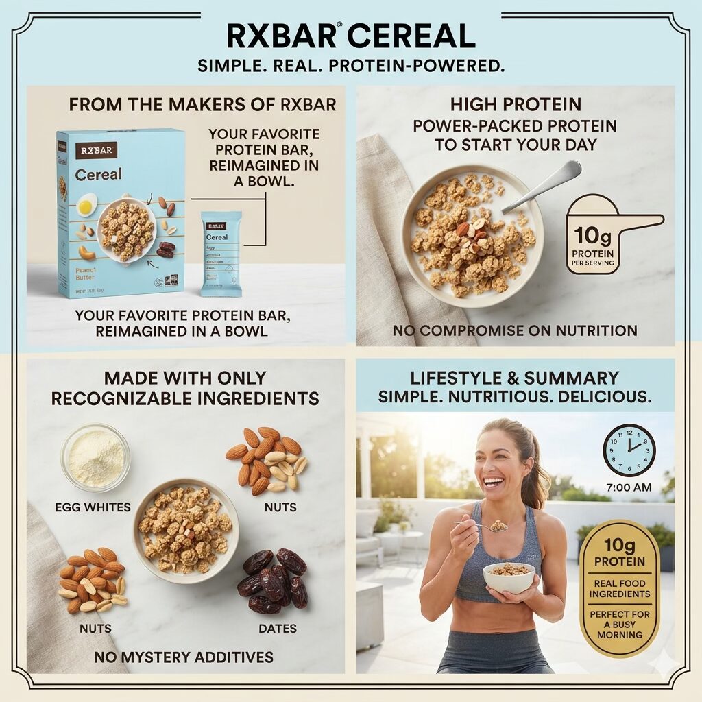 10 High Protein Breakfast Cereals That Actually Taste Great 8 Rxbar Cereal