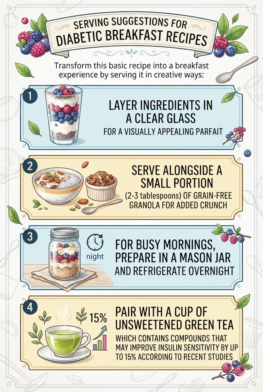 Serving Suggestions for diabetic breakfast recipes