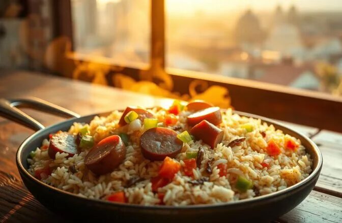 tasty sausage and rice skillet tasty sausage and rice skillet